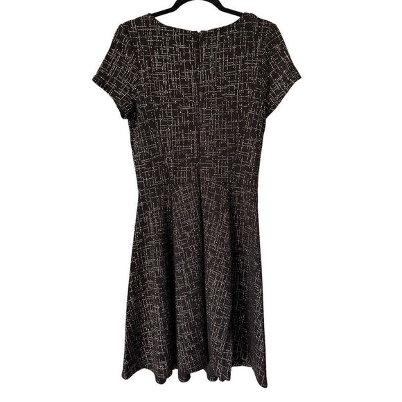 Creative Commune Women's Short Sleeve Fit and Flare‎ Black Dress Size Medium - Picture 2 of 5